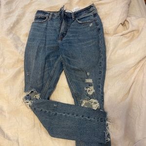 Abercrombie skinny high rise jeans - long size 4